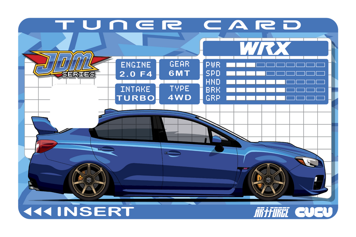 VA WRX Tuner Card - Card Covers - Artforce - CUCU Covers