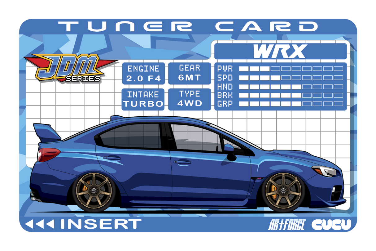 VA WRX Tuner Card - Card Covers - Artforce - CUCU Covers