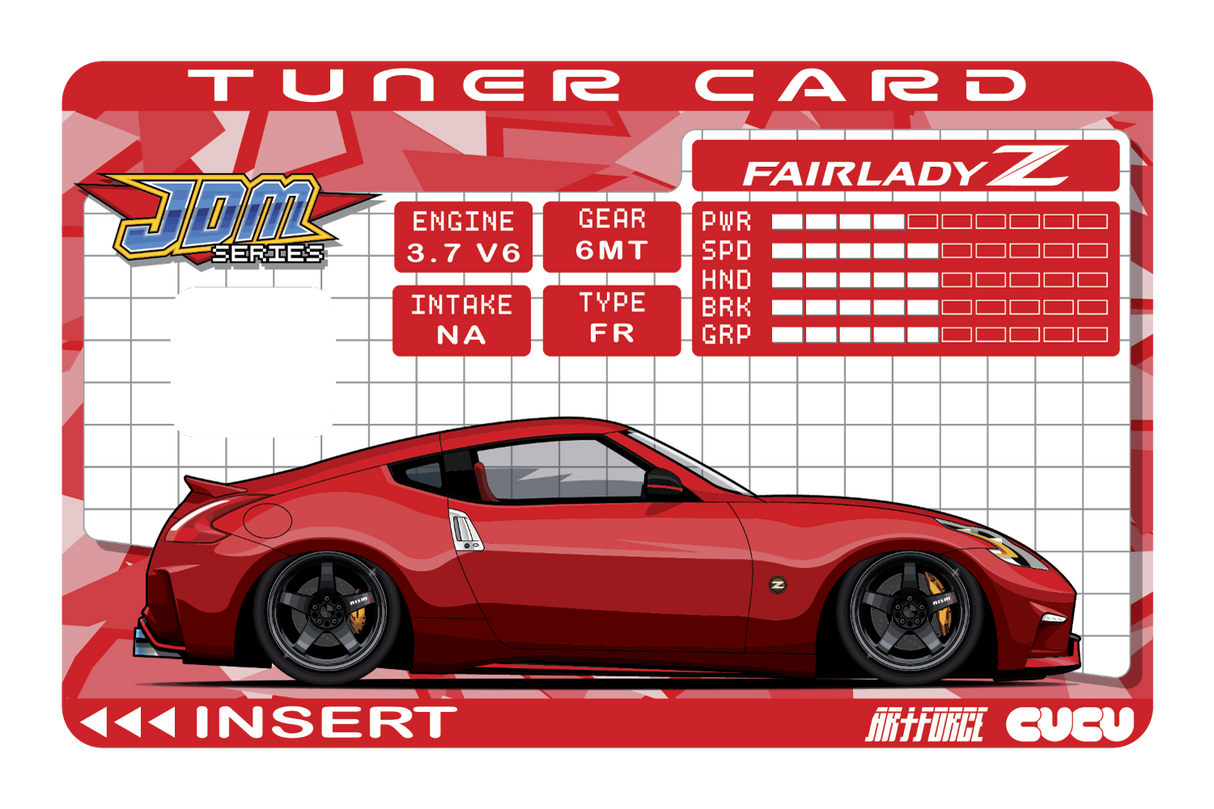 Z34 Z Tuner Card - Card Covers - Artforce - CUCU Covers
