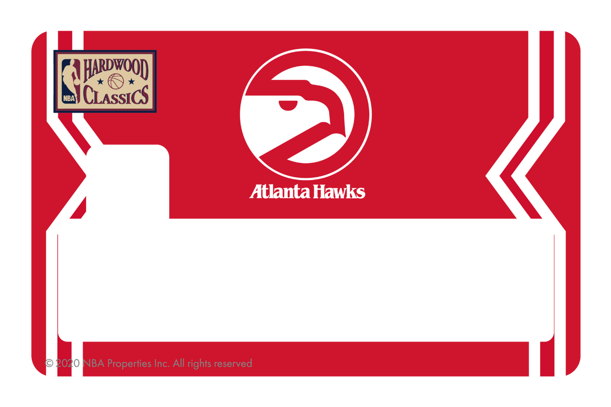 Atlanta Hawks: Away Warmups Hardwood Classics - Card Covers - NBALAB - CUCU Covers