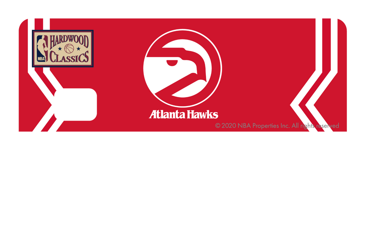Atlanta Hawks: Away Warmups Hardwood Classics - Card Covers - NBALAB - CUCU Covers