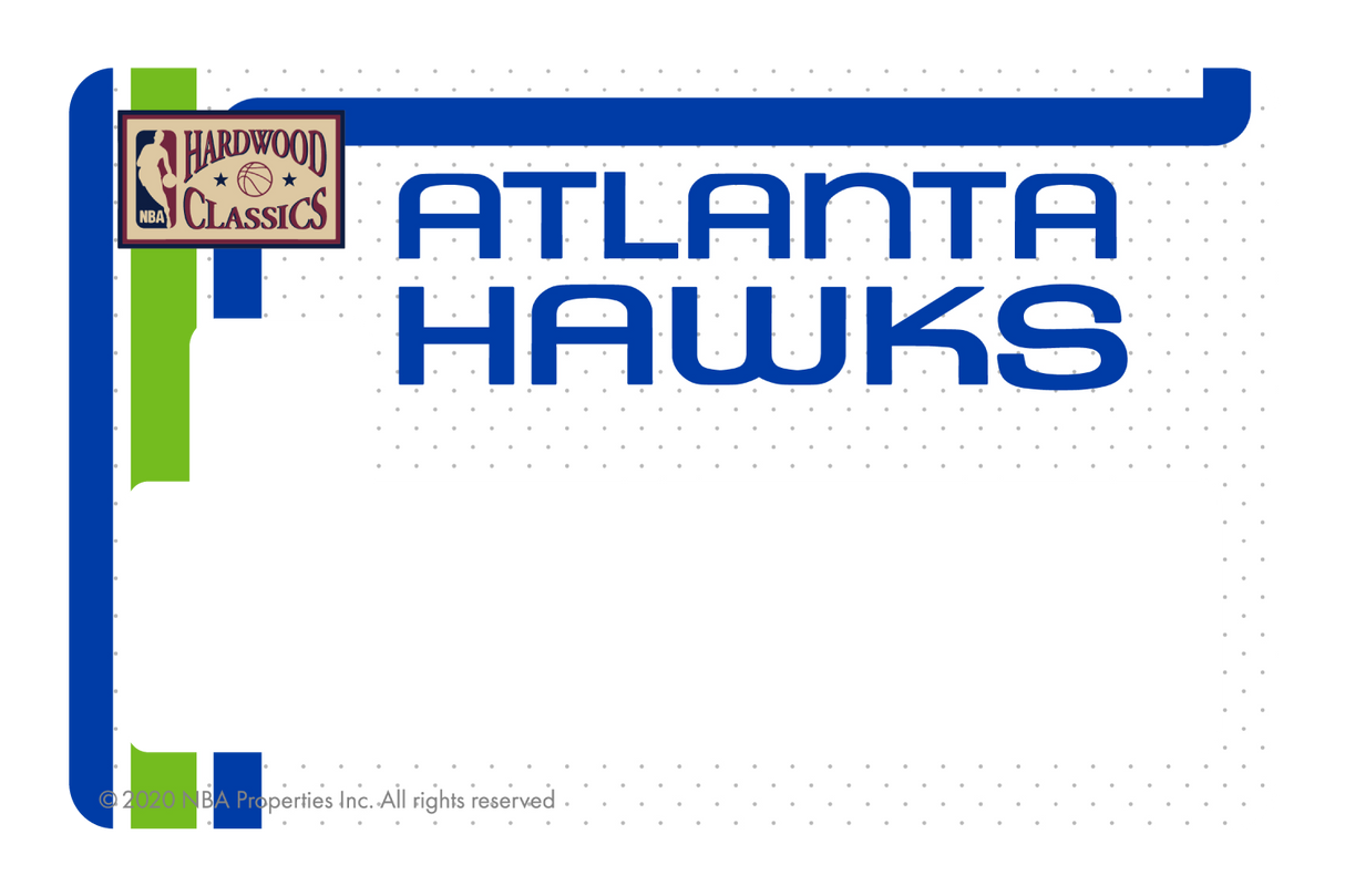 Atlanta Hawks: Home Hardwood Classics - Card Covers - NBALAB - CUCU Covers