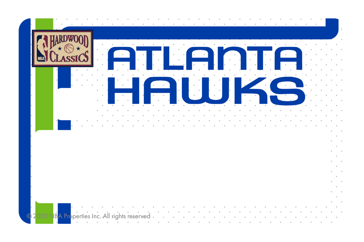 Atlanta Hawks: Home Hardwood Classics - Card Covers - NBALAB - CUCU Covers