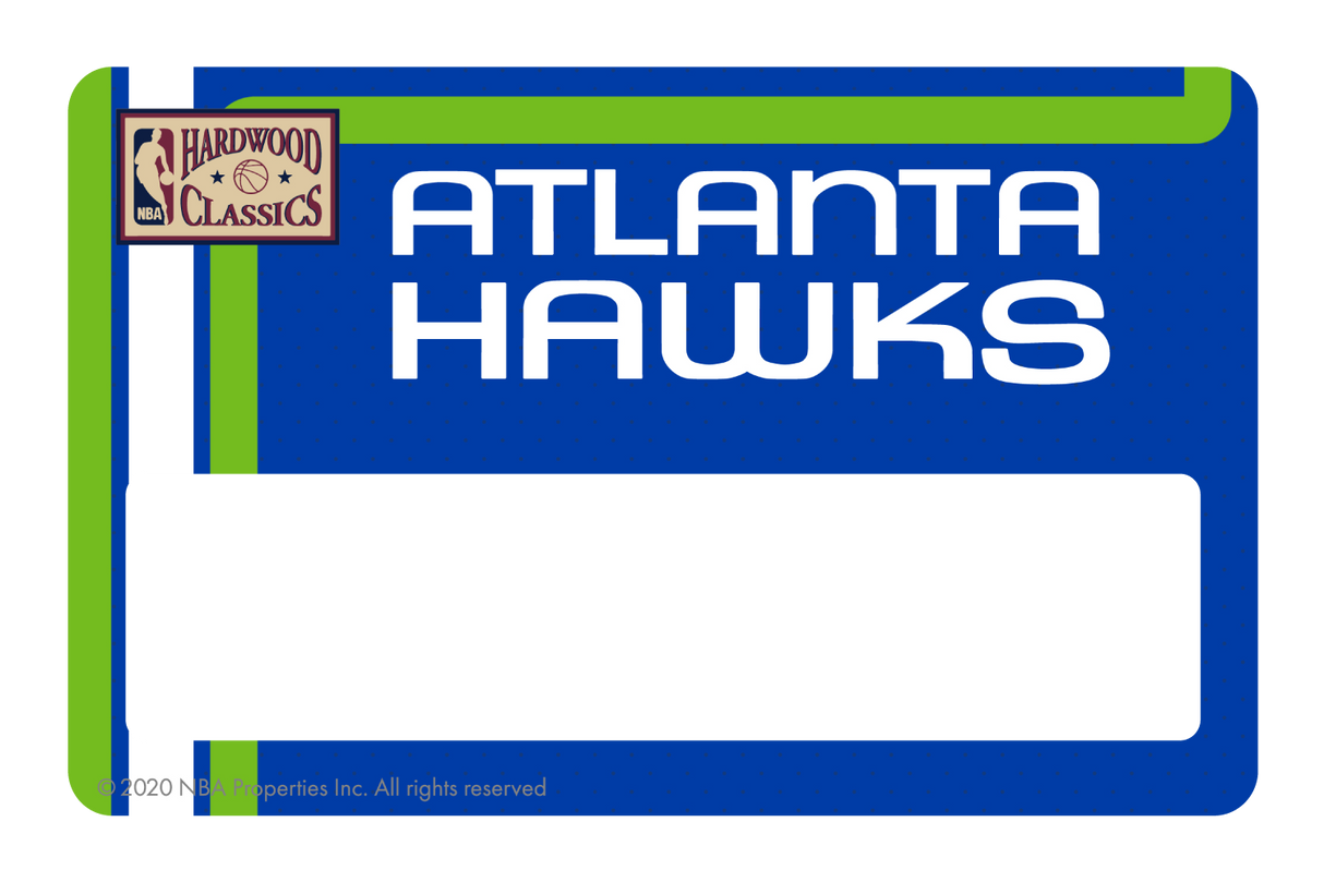 Atlanta Hawks: Away Hardwood Classics - Card Covers - NBALAB - CUCU Covers