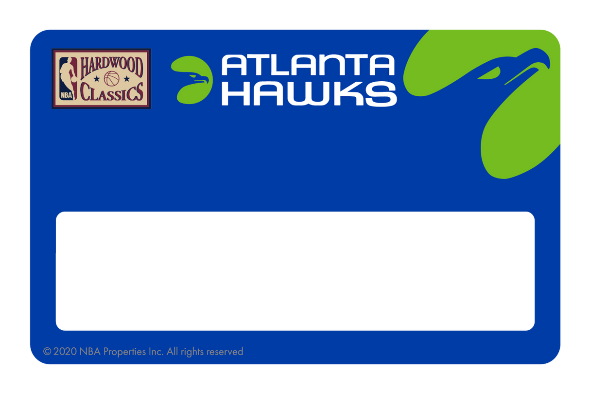 Atlanta Hawks: Throwback Hardwood Classics - Card Covers - NBALAB - CUCU Covers