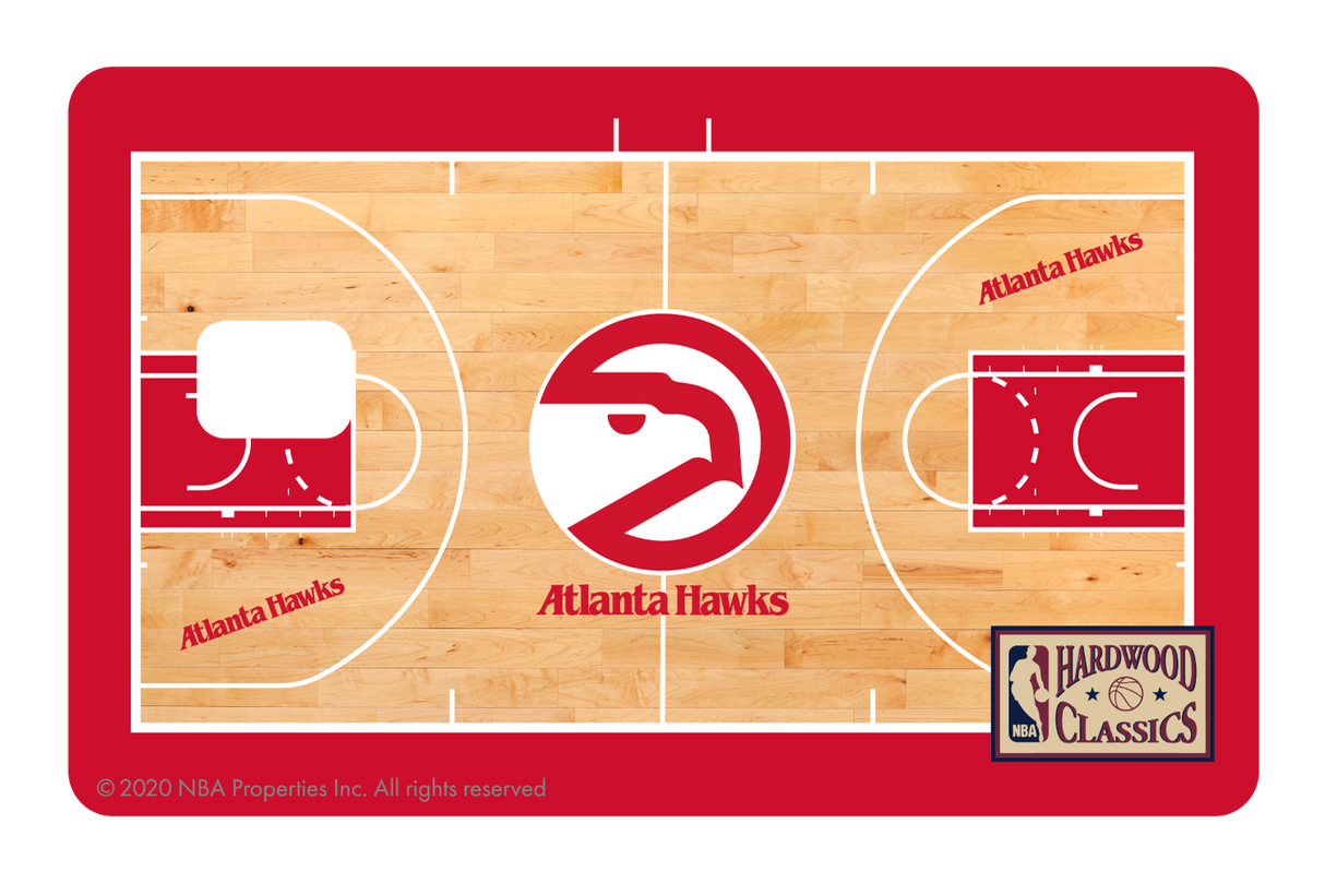Atlanta Hawks: Retro Courtside Hardwood Classics - Card Covers - NBALAB - CUCU Covers