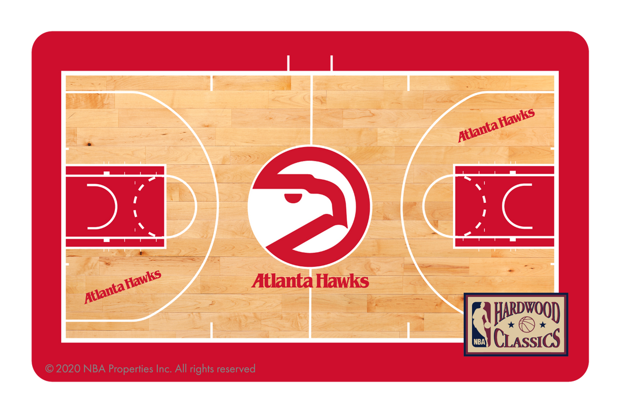 Atlanta Hawks: Retro Courtside Hardwood Classics - Card Covers - NBALAB - CUCU Covers