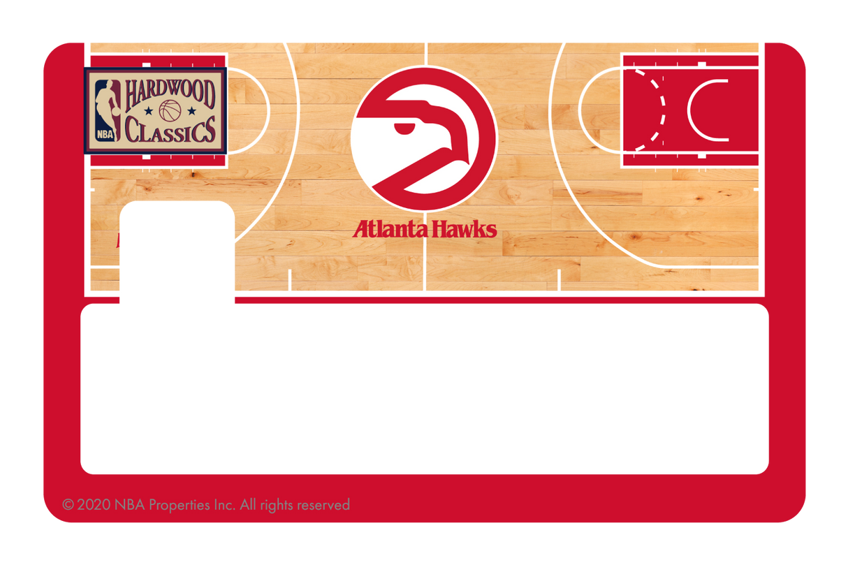 Atlanta Hawks: Retro Courtside Hardwood Classics - Card Covers - NBALAB - CUCU Covers