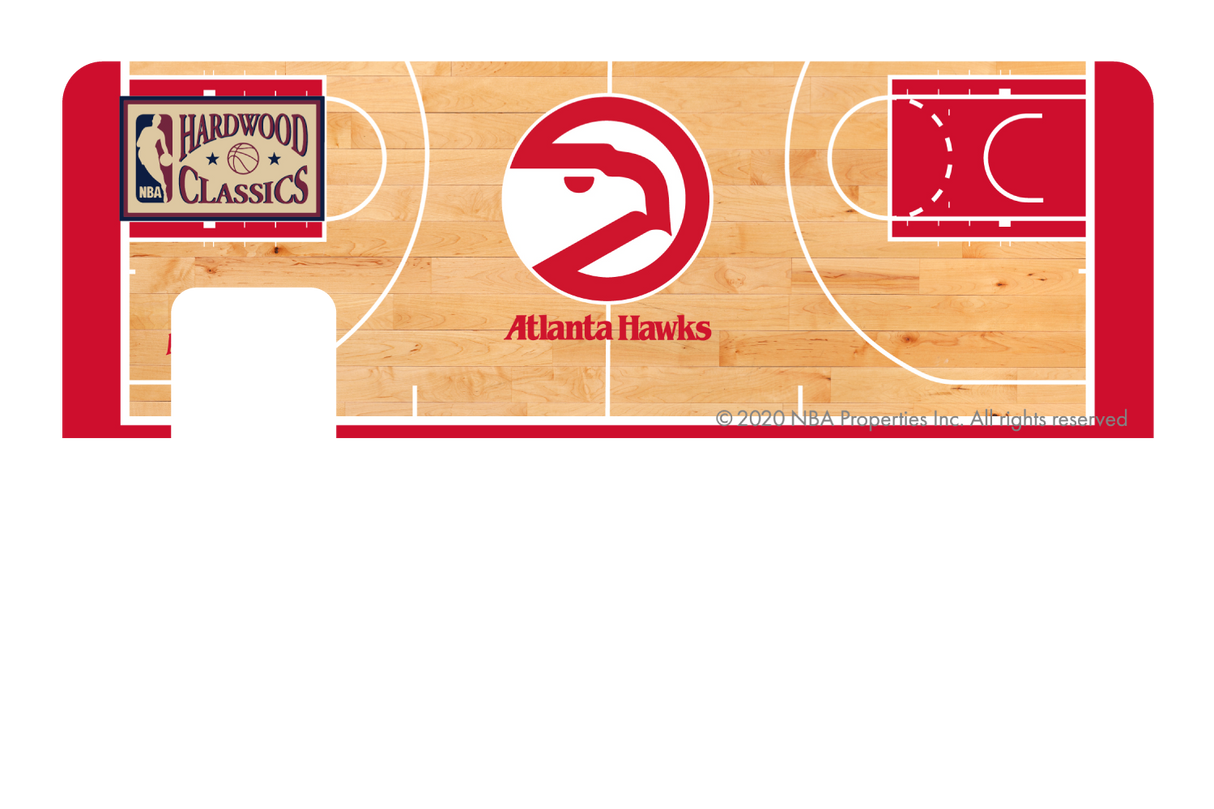 Atlanta Hawks: Retro Courtside Hardwood Classics - Card Covers - NBALAB - CUCU Covers