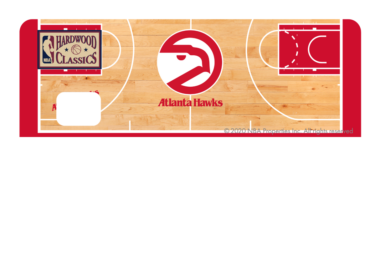 Atlanta Hawks: Retro Courtside Hardwood Classics - Card Covers - NBALAB - CUCU Covers