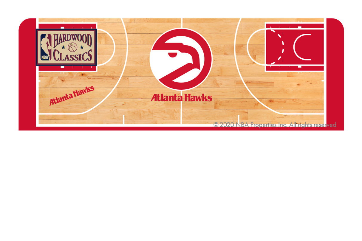 Atlanta Hawks: Retro Courtside Hardwood Classics - Card Covers - NBALAB - CUCU Covers