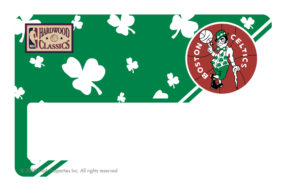 Boston Celtics: Uptempo Hardwood Classics - Card Covers - NBALAB - CUCU Covers