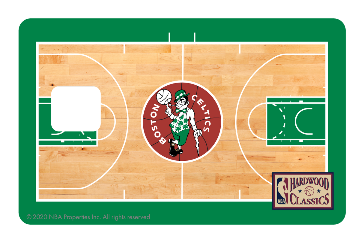 Boston Celtics: Retro Courtside Hardwood Classics - Card Covers - NBALAB - CUCU Covers