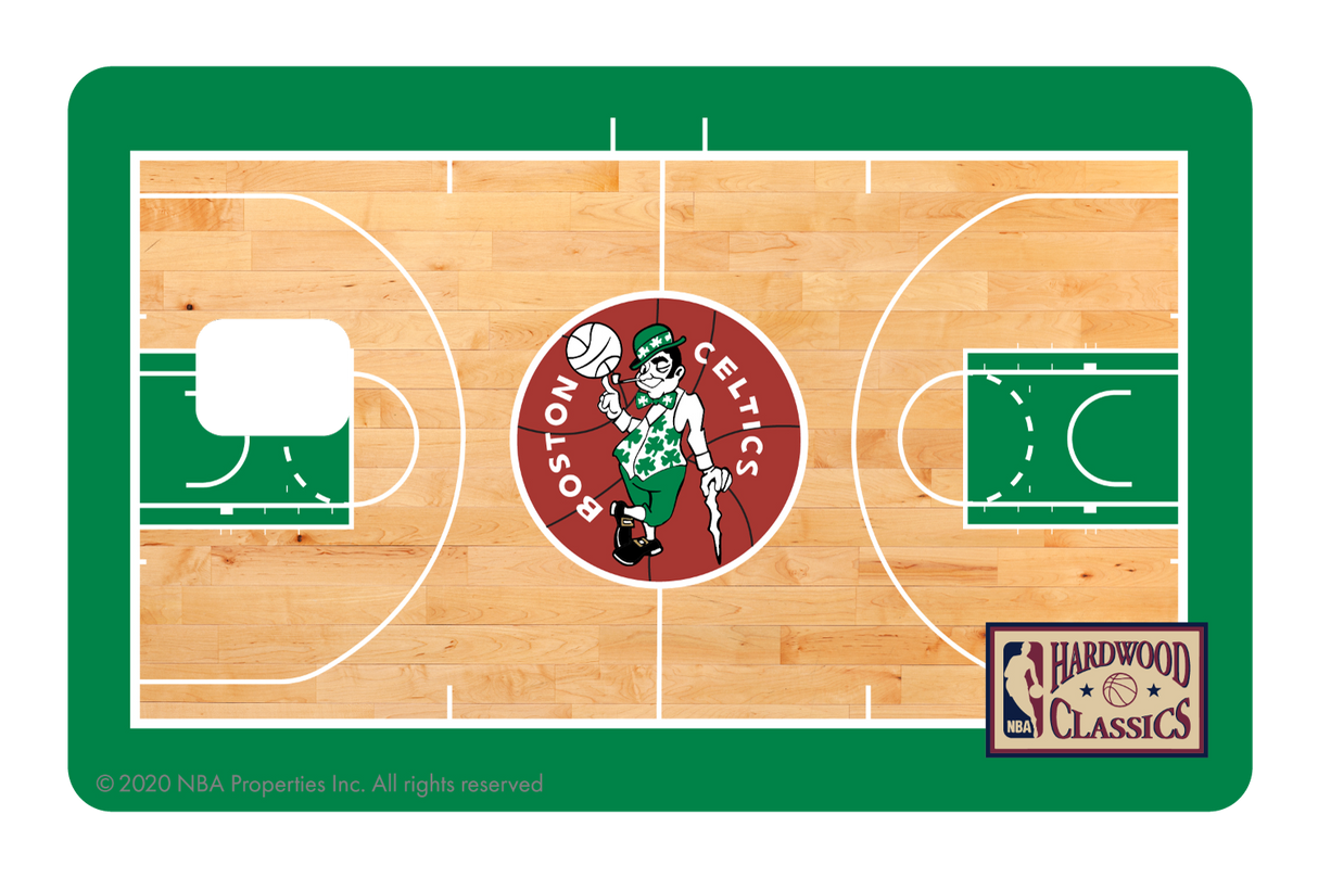 Boston Celtics: Retro Courtside Hardwood Classics - Card Covers - NBALAB - CUCU Covers