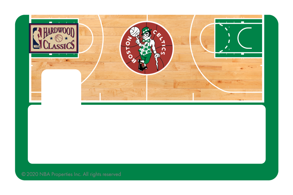 Boston Celtics: Retro Courtside Hardwood Classics - Card Covers - NBALAB - CUCU Covers