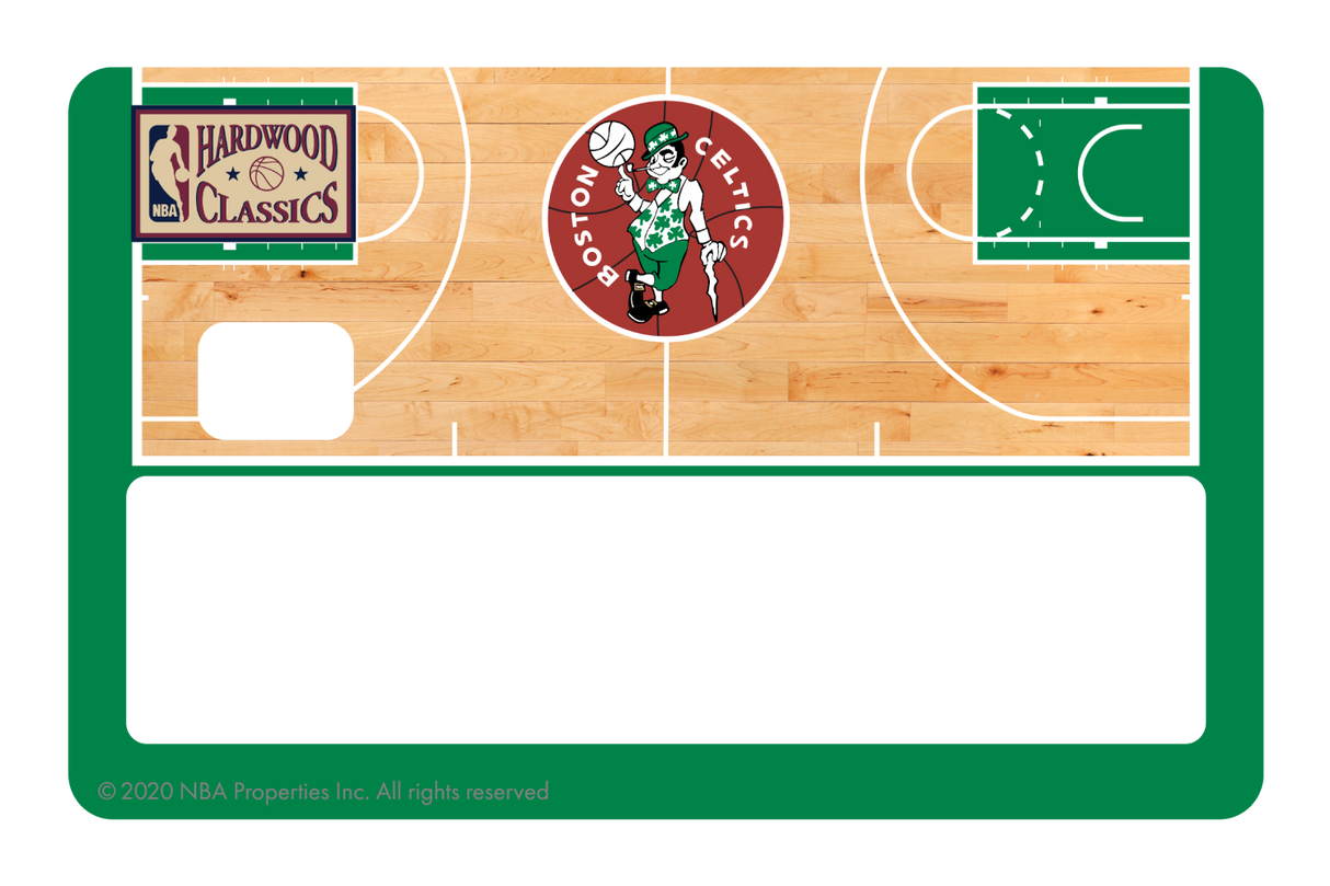 Boston Celtics: Retro Courtside Hardwood Classics - Card Covers - NBALAB - CUCU Covers