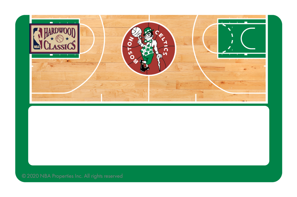 Boston Celtics: Retro Courtside Hardwood Classics - Card Covers - NBALAB - CUCU Covers