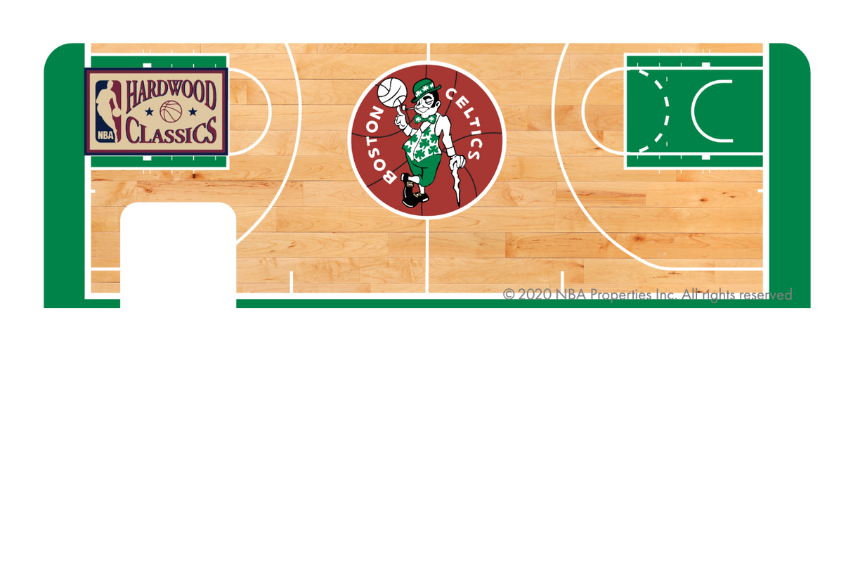 Boston Celtics: Retro Courtside Hardwood Classics - Card Covers - NBALAB - CUCU Covers