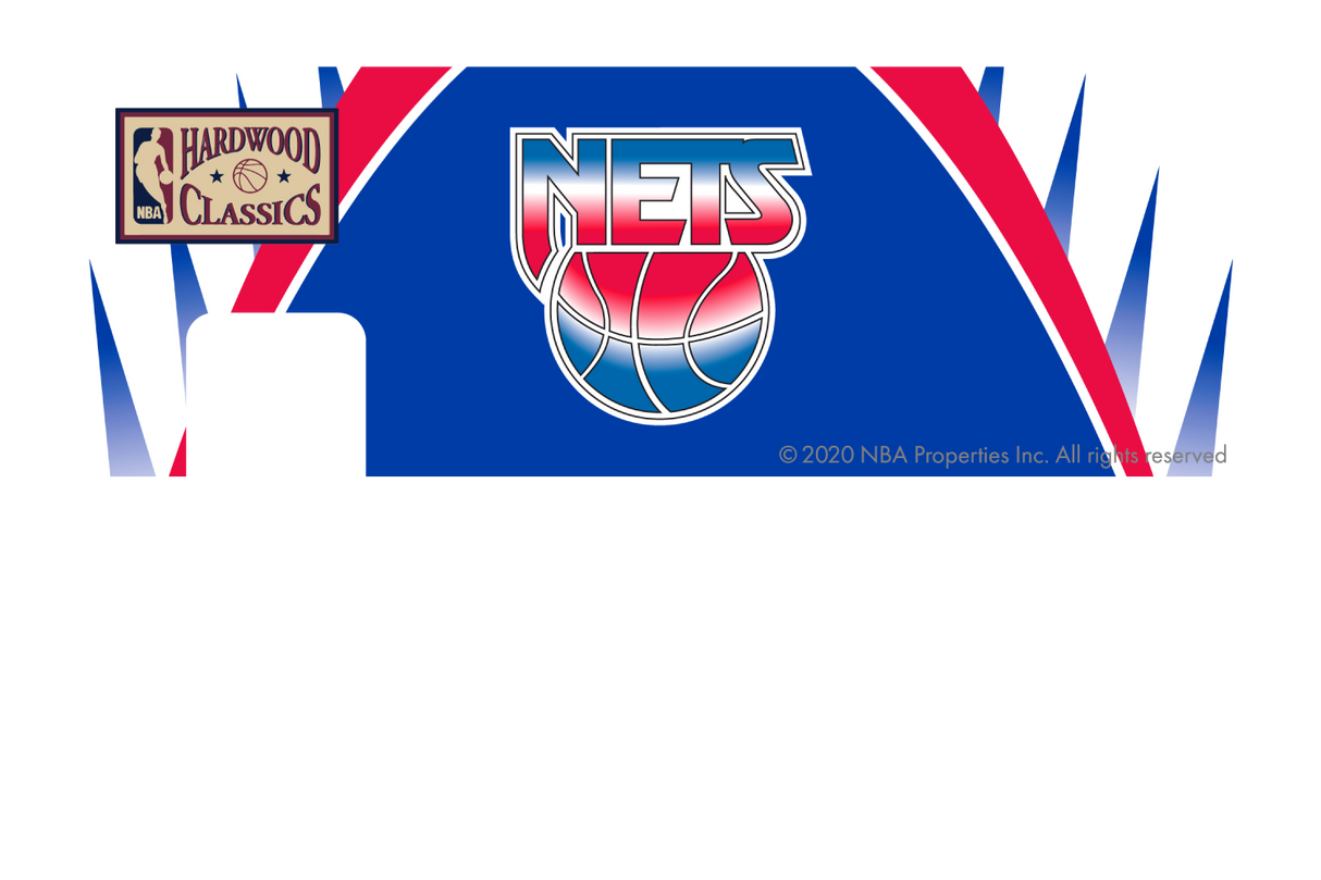 Brooklyn Nets: Away Warmups Hardwood Classics - Card Covers - NBALAB - CUCU Covers
