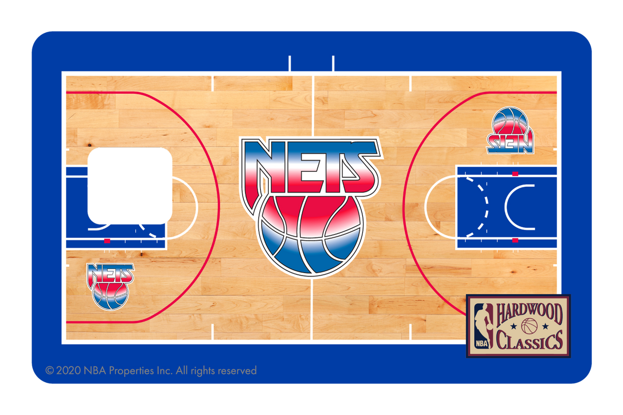Brooklyn Nets: Retro Courtside Hardwood Classics - Card Covers - NBALAB - CUCU Covers