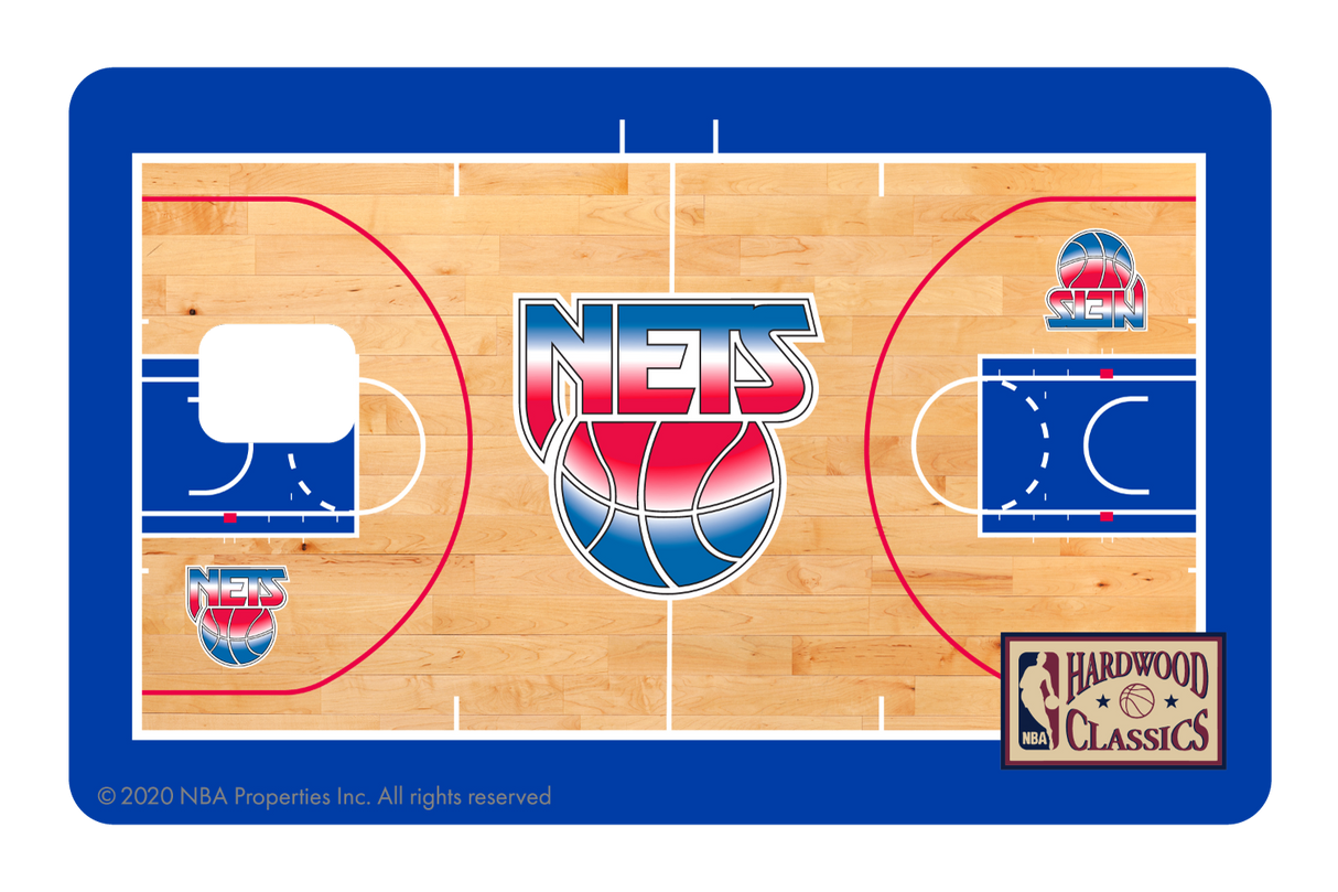 Brooklyn Nets: Retro Courtside Hardwood Classics - Card Covers - NBALAB - CUCU Covers