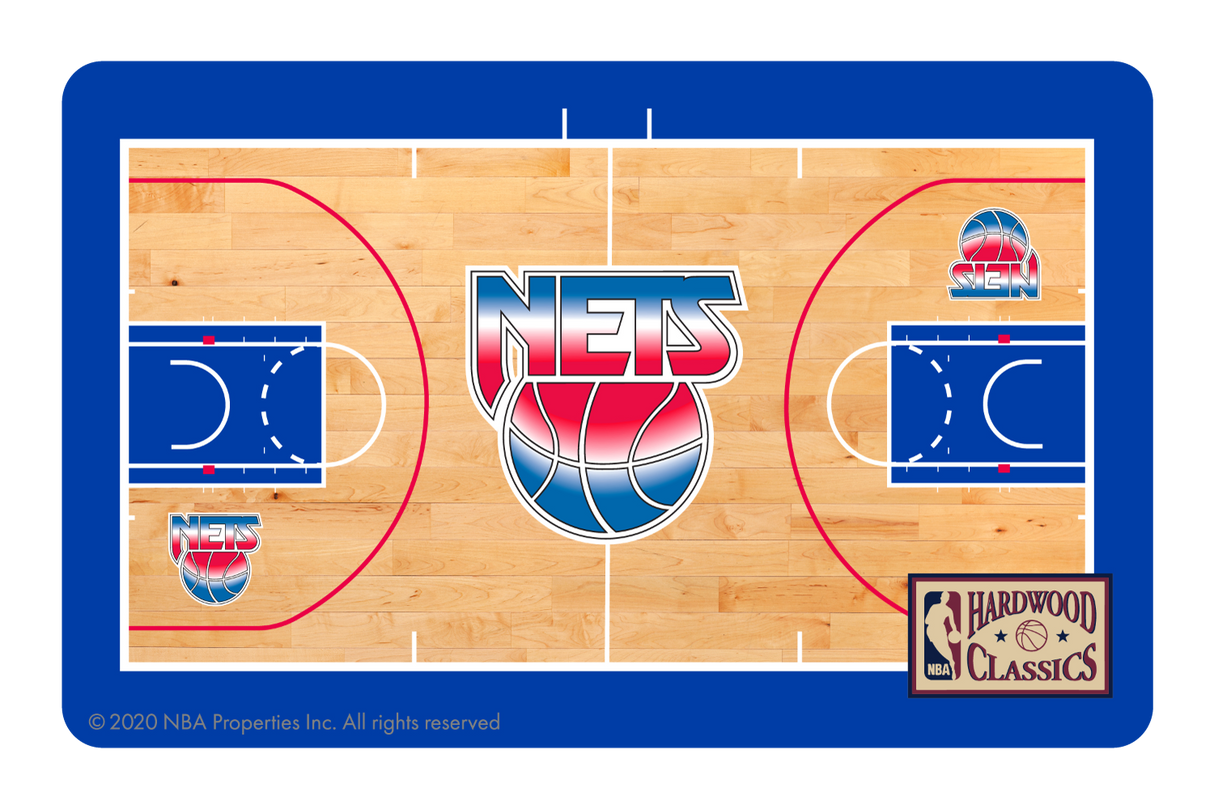 Brooklyn Nets: Retro Courtside Hardwood Classics - Card Covers - NBALAB - CUCU Covers