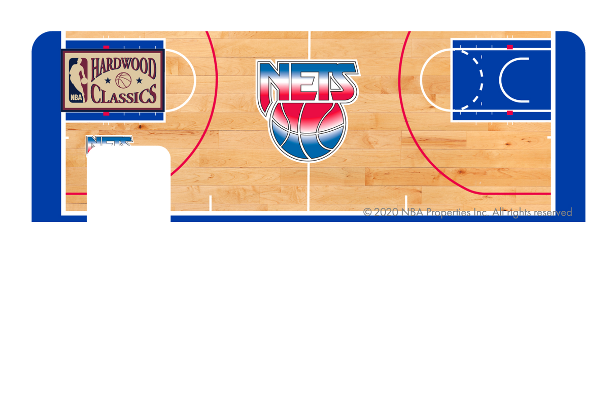 Brooklyn Nets: Retro Courtside Hardwood Classics - Card Covers - NBALAB - CUCU Covers