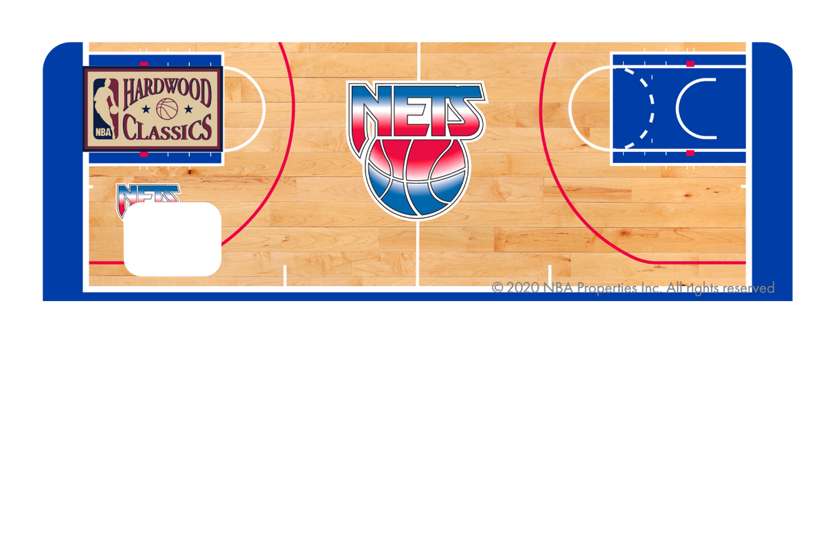 Brooklyn Nets: Retro Courtside Hardwood Classics - Card Covers - NBALAB - CUCU Covers