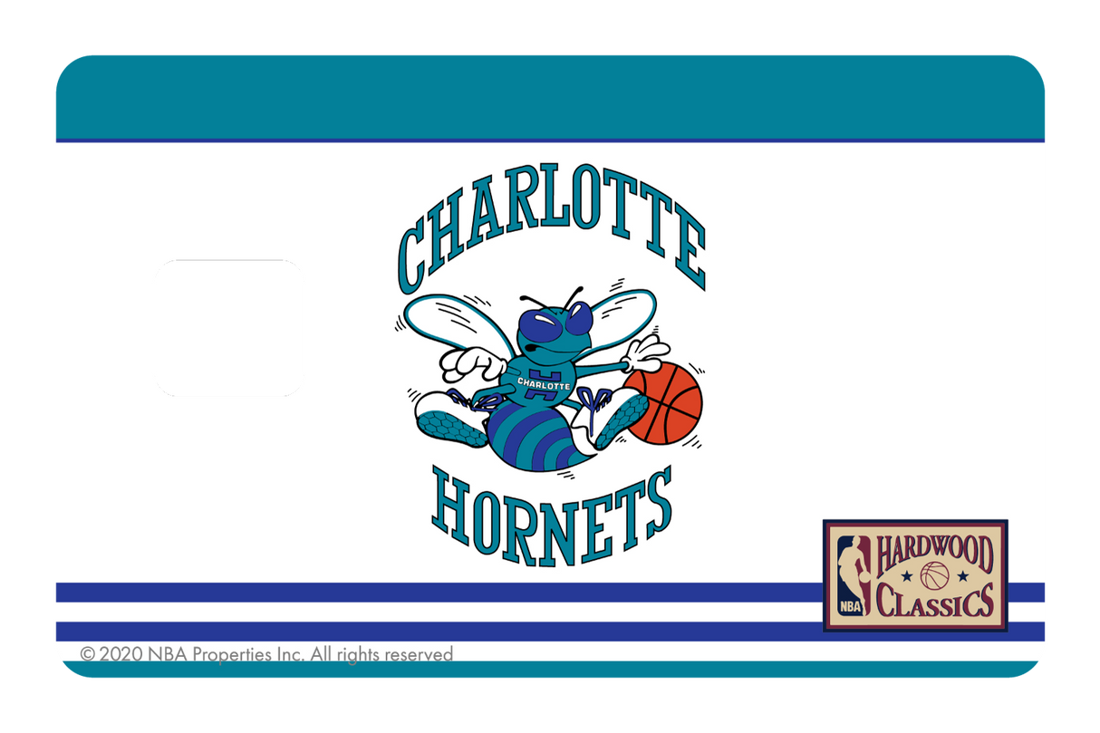 Charlotte Hornets: Home Warmups Hardwood Classics - Card Covers - NBALAB - CUCU Covers