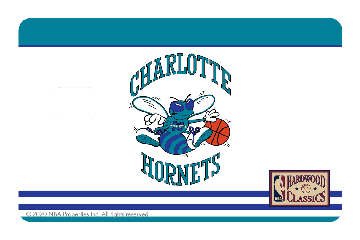 Charlotte Hornets: Home Warmups Hardwood Classics - Card Covers - NBALAB - CUCU Covers