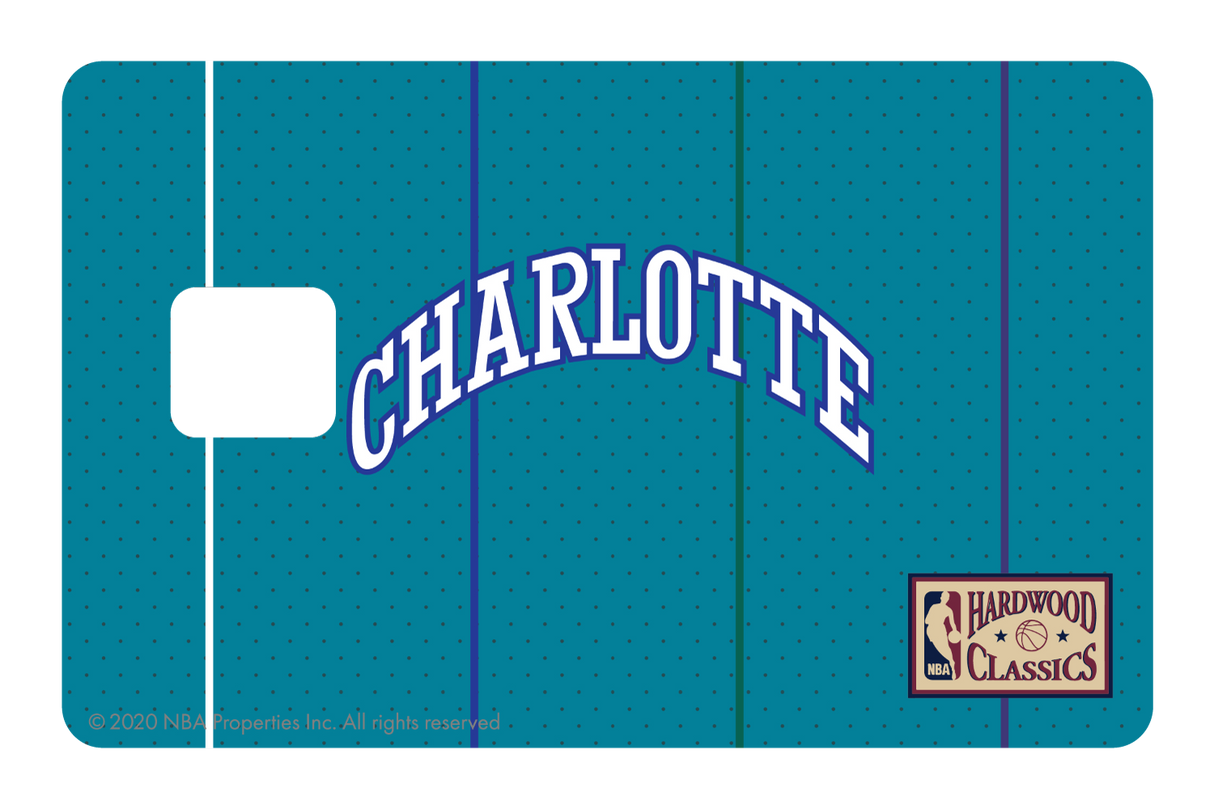 Charlotte Hornets: Away Hardwood Classics - Card Covers - NBALAB - CUCU Covers