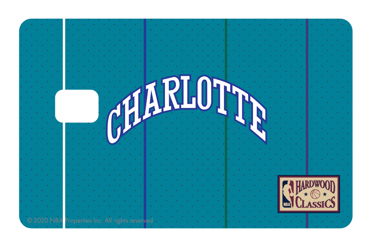 Charlotte Hornets: Away Hardwood Classics - Card Covers - NBALAB - CUCU Covers