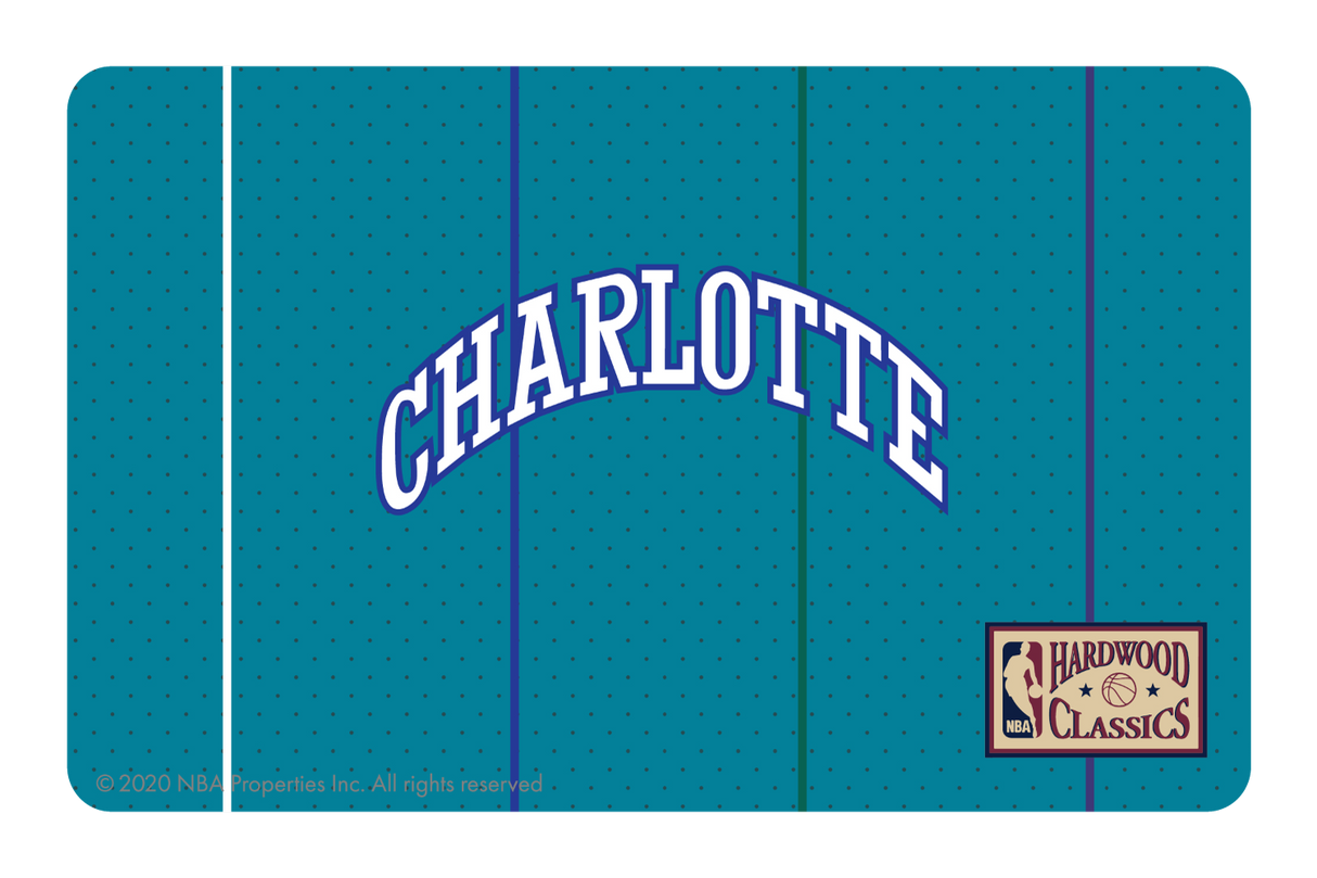 Charlotte Hornets: Away Hardwood Classics - Card Covers - NBALAB - CUCU Covers