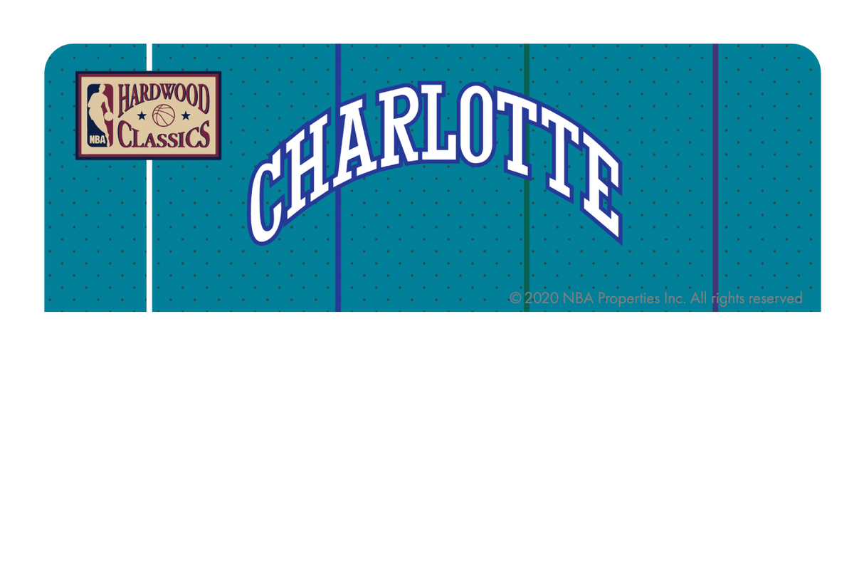 Charlotte Hornets: Away Hardwood Classics - Card Covers - NBALAB - CUCU Covers