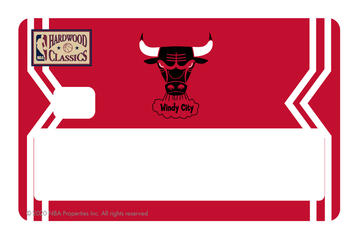 Chicago Bulls: Away Warmups Hardwood Classics - Card Covers - NBALAB - CUCU Covers
