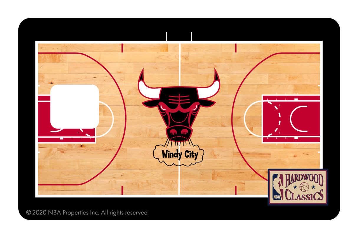 Chicago Bulls: Retro Courtside Hardwood Classics - Card Covers - NBALAB - CUCU Covers