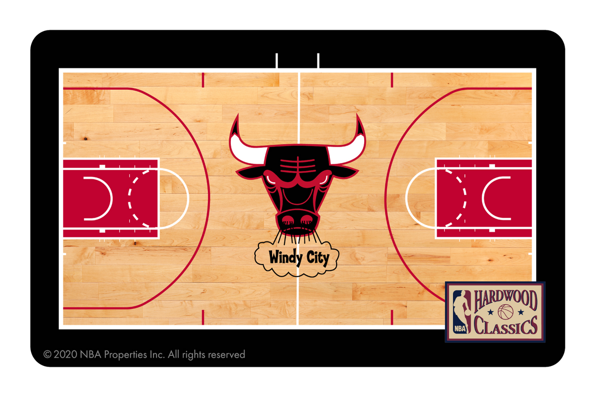 Chicago Bulls: Retro Courtside Hardwood Classics - Card Covers - NBALAB - CUCU Covers