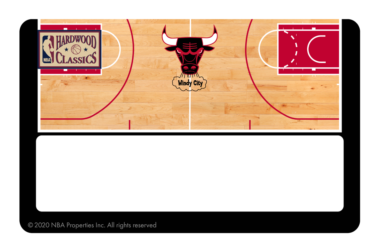 Chicago Bulls: Retro Courtside Hardwood Classics - Card Covers - NBALAB - CUCU Covers