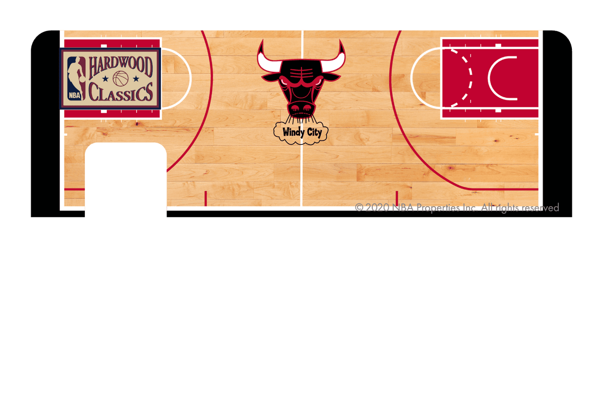 Chicago Bulls: Retro Courtside Hardwood Classics