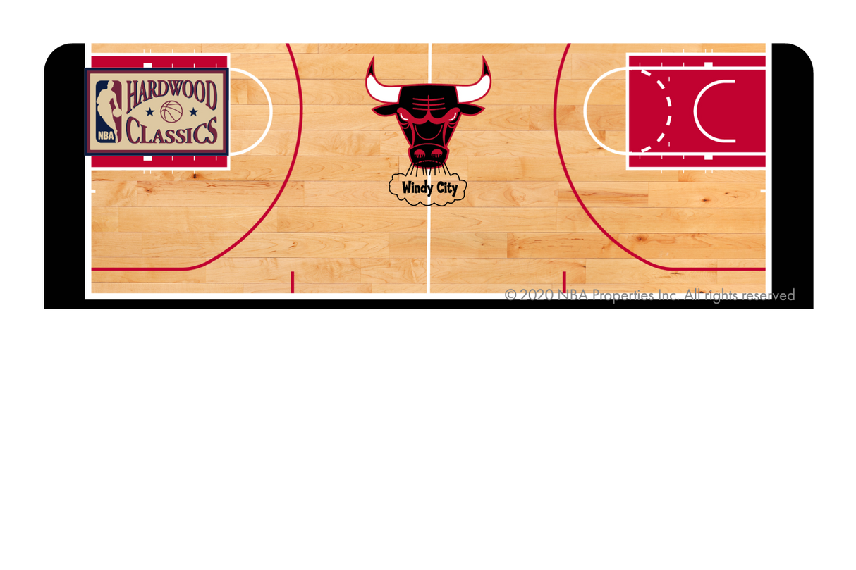 Chicago Bulls: Retro Courtside Hardwood Classics - Card Covers - NBALAB - CUCU Covers