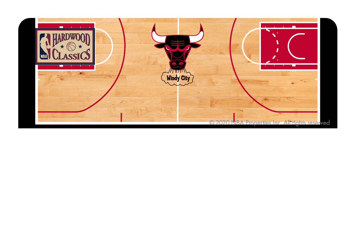 Chicago Bulls: Retro Courtside Hardwood Classics