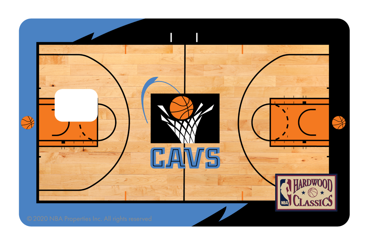 Cleveland Cavaliers: Retro Courtside Hardwood Classics - Card Covers - NBALAB - CUCU Covers