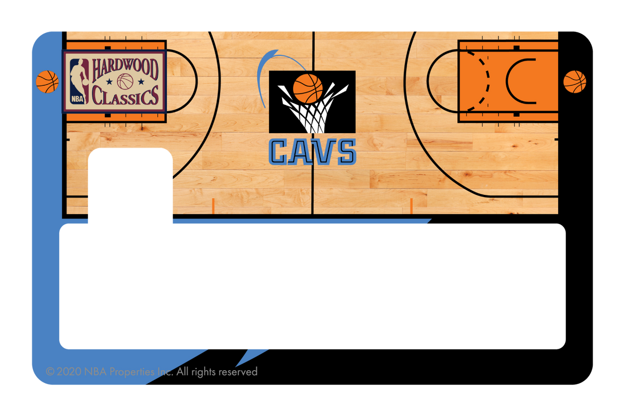 Cleveland Cavaliers: Retro Courtside Hardwood Classics - Card Covers - NBALAB - CUCU Covers