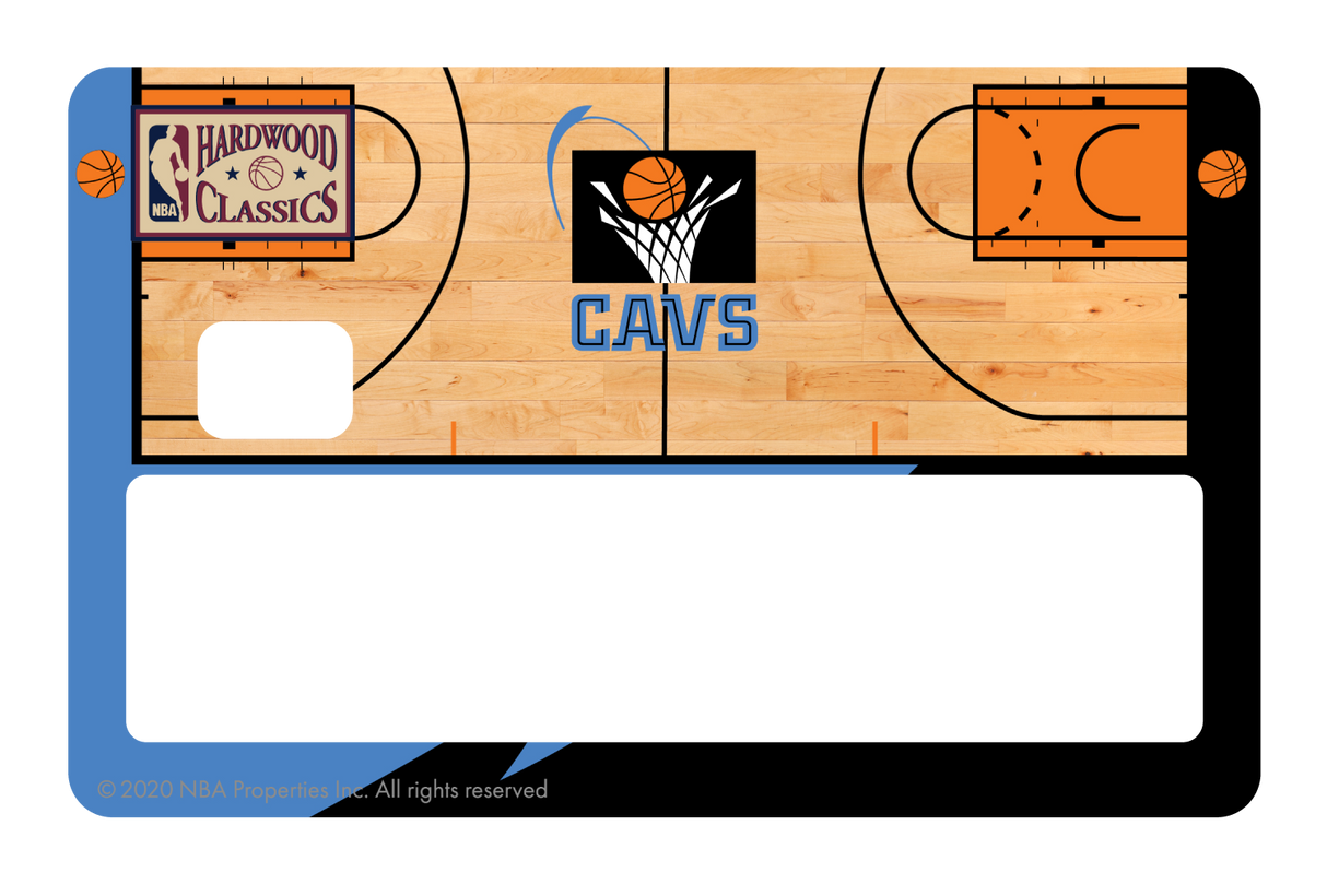 Cleveland Cavaliers: Retro Courtside Hardwood Classics - Card Covers - NBALAB - CUCU Covers