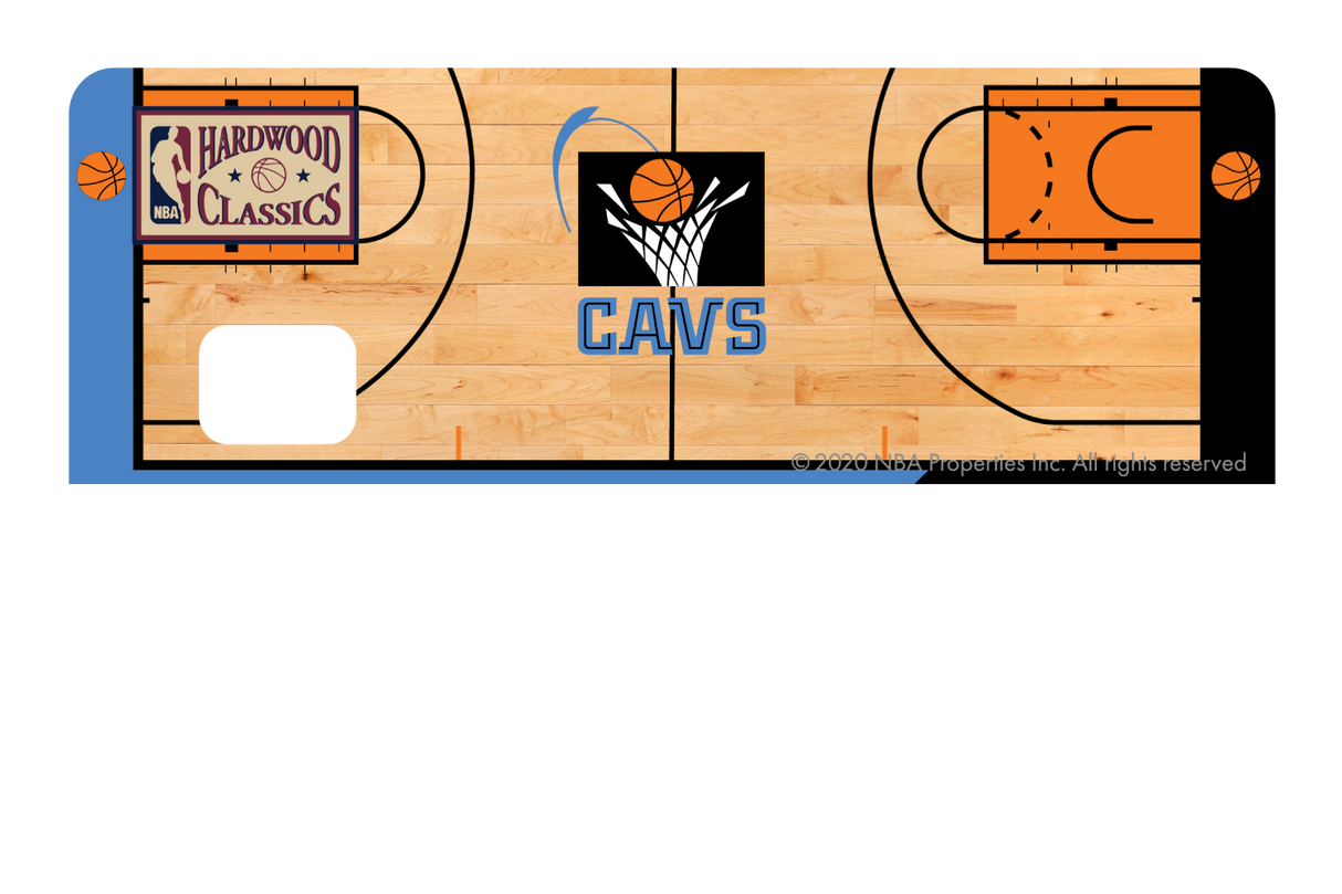 Cleveland Cavaliers: Retro Courtside Hardwood Classics - Card Covers - NBALAB - CUCU Covers