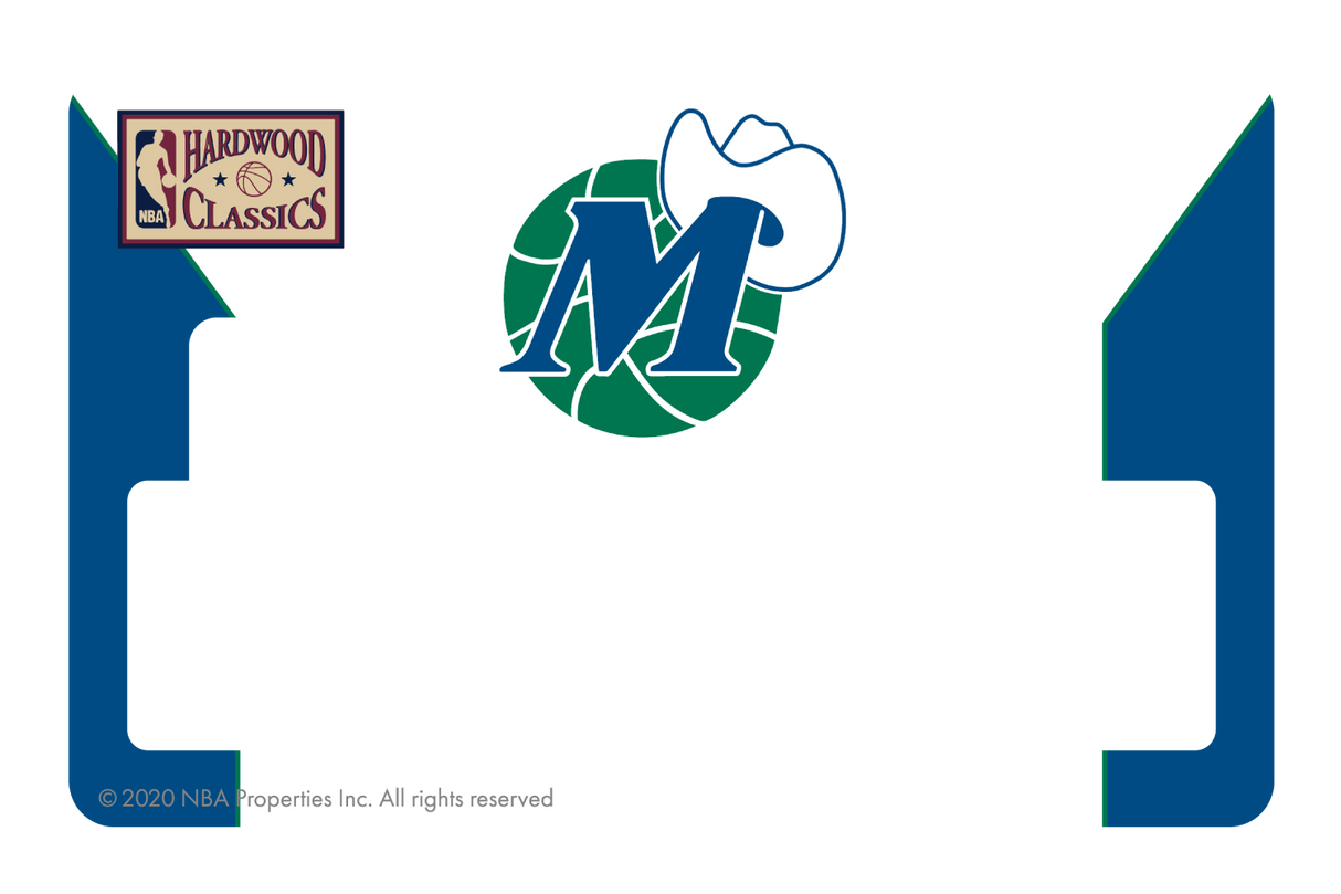 Dallas Mavericks: Home Warmups Hardwood Classics - Card Covers - NBALAB - CUCU Covers