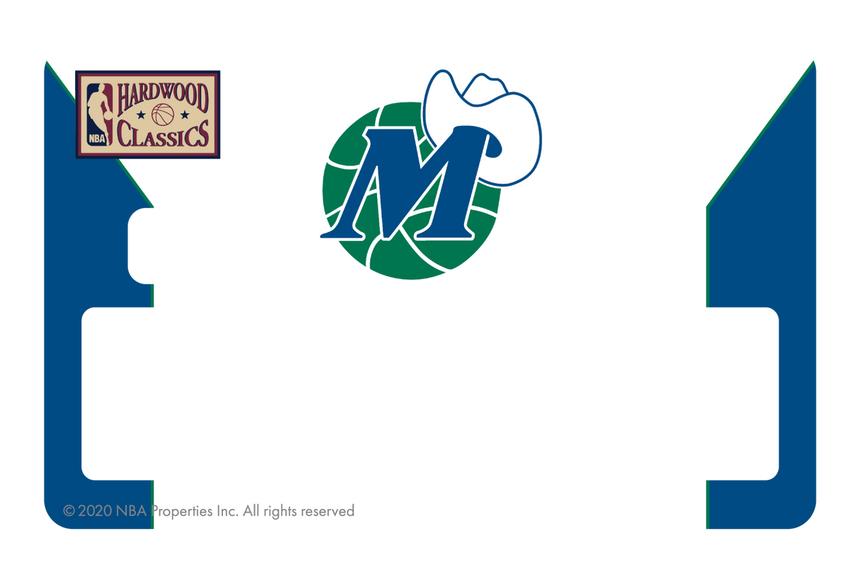 Dallas Mavericks: Home Warmups Hardwood Classics - Card Covers - NBALAB - CUCU Covers