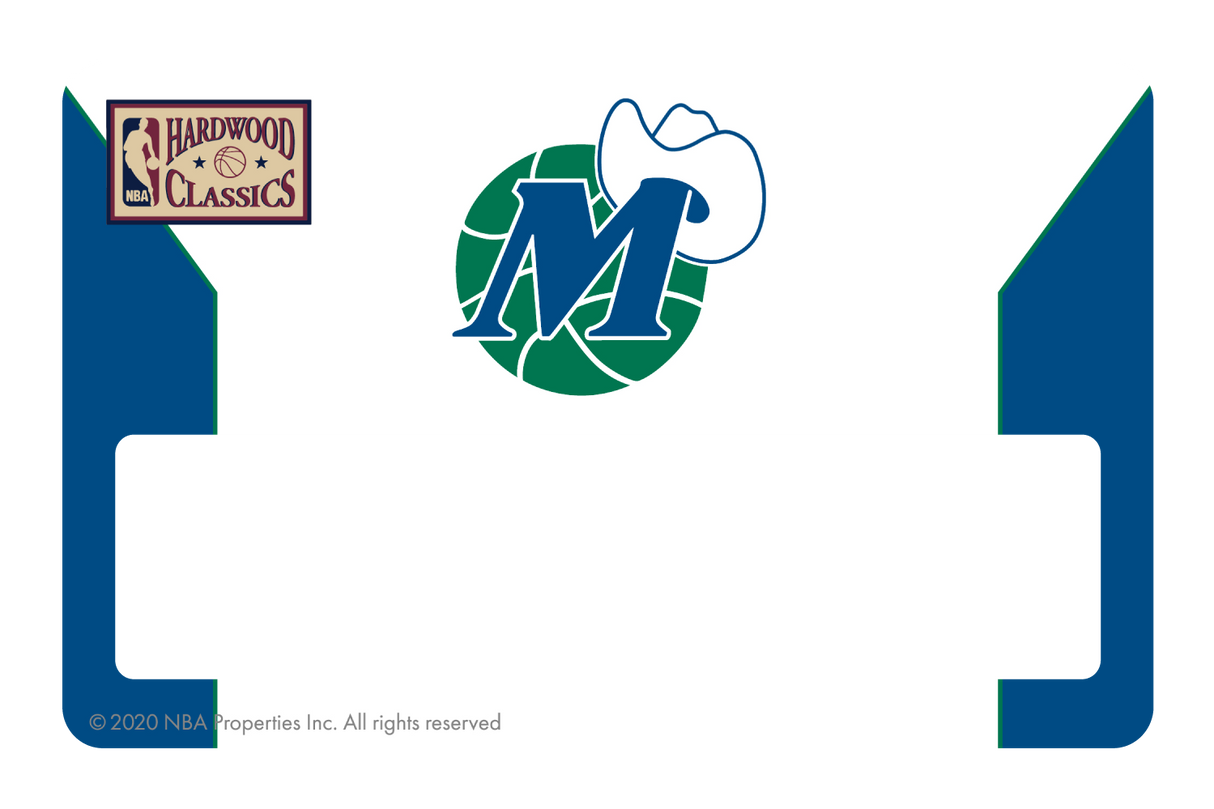Dallas Mavericks: Home Warmups Hardwood Classics - Card Covers - NBALAB - CUCU Covers