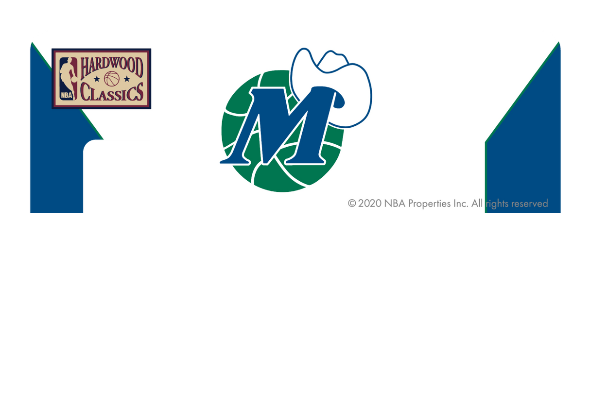 Dallas Mavericks: Home Warmups Hardwood Classics - Card Covers - NBALAB - CUCU Covers