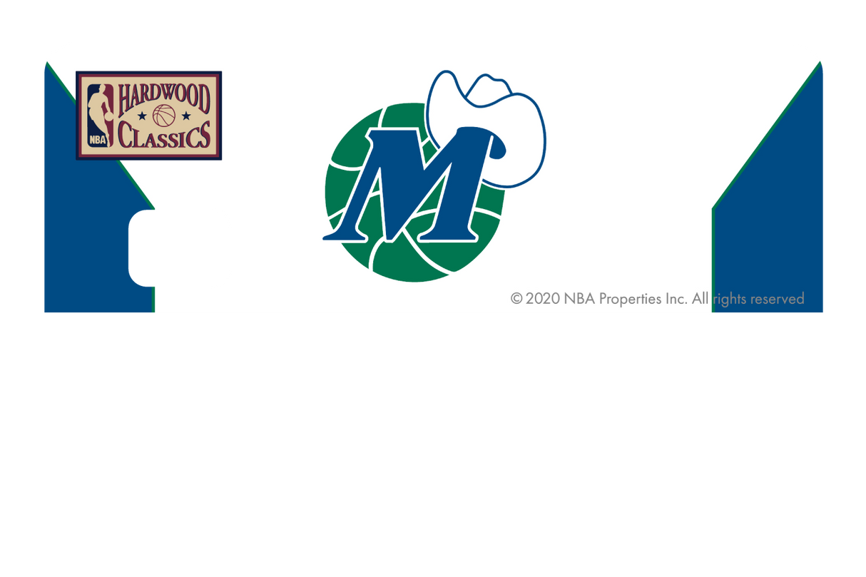 Dallas Mavericks: Home Warmups Hardwood Classics - Card Covers - NBALAB - CUCU Covers